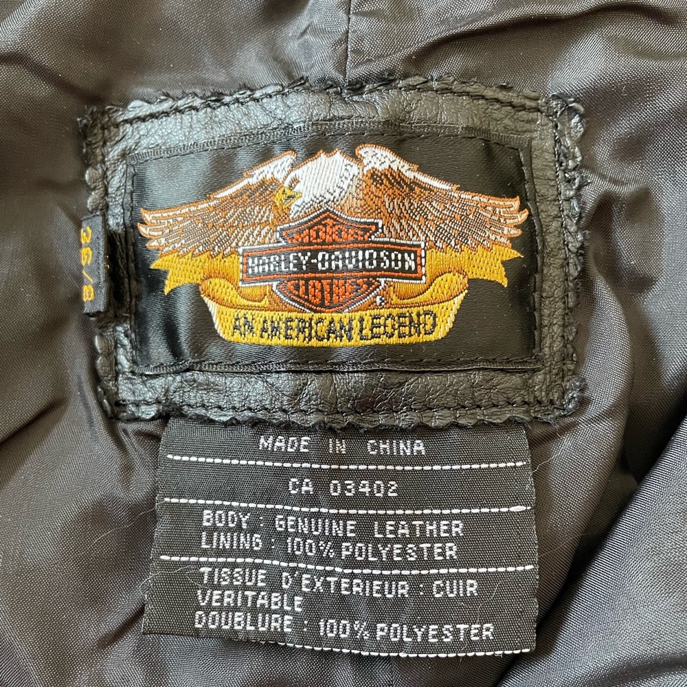 Harley Davidson genuine leather riding pants